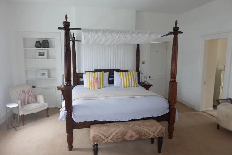 Bedroom 3, with a four-poster super king bed